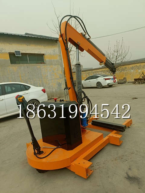 广州市自卸车厢随车吊 自制轮式四不像起重机 四驱平板吊 5吨 贵盛